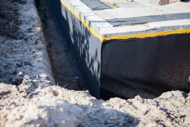 Professional Waterproofing technician working in Reading, PA